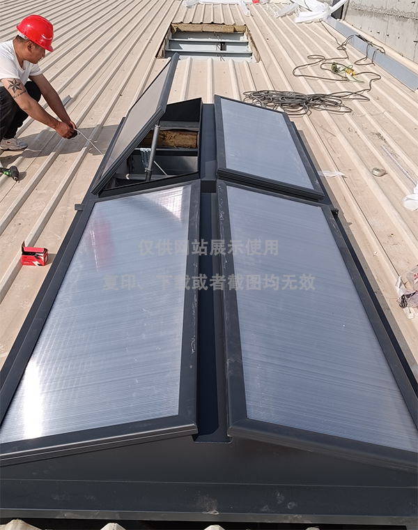 兰州王老吉生产车间麦积排烟天窗