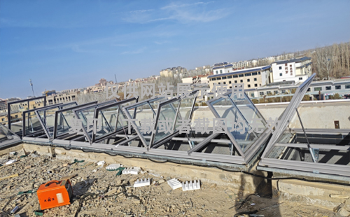 敦煌博物馆麦积排烟天窗